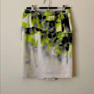 Elie Tahari Asymmetrical Designer Pencil Skirt/ Size 6/ EUC